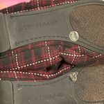 Lucky Brand  ERIN RED BURGUNDY BLUE Plaid ROUND TOE TARTAN Ballet Flats SIZE 8 Photo 6