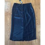 Banana Republic  NWT navy pinstripe pencil skirt size 2 Photo 2