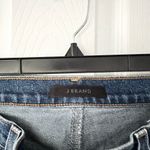 J Brand Julia High Rise Frayed Hem Crop Flare Ankle Denim Jeans in Romance 31 Photo 7