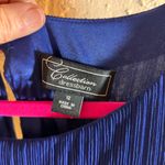 Dressbarn Royal Blue Bateau Neck Midi Dress Size 12 Photo 1