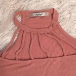 Papaya ⬇️ 2/$25 Listing - Short Sleeve Caged Choker Neck Jersey Top Photo 2