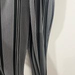 Windsor Elegant Black and White Striped Jumpsuit by  Size L Photo 4