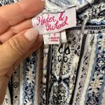 Anthropologie  Hester & Orchard blue print boho pants Large Photo 4