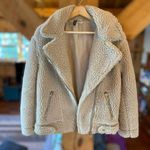 H&M Divided Teddy Sherpa Longline Moto Jacket Photo 6