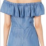 Clover Canyon Boutique Clover + Scout  Denim Off The Shoulder Romper sz Medium Photo 1