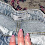 Adika Rhinestone Denim Shorts Photo 4
