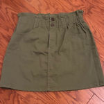 Jolt  Green Olive Skirt Photo 0