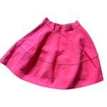 H&M Pink Satin Style Skirt Size US 4Party Christmas Occasion Photo 0
