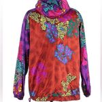 Obermeyer Vintage 80s 90s  Half Zip Windbreaker Insulated Hood Kangaroo Pocket 10 Photo 2