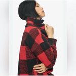ANINE BING  Bobbi Flannel Jacket Red Coat  Size XS Photo 10