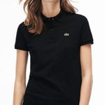 Lacoste  Ladies Black Polo Size 42 Photo 0