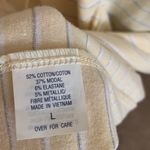 Abercrombie & Fitch  Strapless Metallic Glitter Dress Pockets Bow Vintage Y2K Photo 4