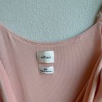 Aritzia Wilfred Free Market Jumpsuit Wide Leg Strappy Stretch Size XXS Pink Crop Photo 6
