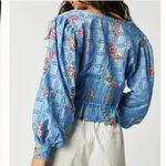 Free People NWOT  Women's "Blossom Eyelet Top Photo 5