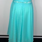 Handmade Mint Green Blue Lace Chiffon Short Mini A Photo 11