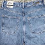 ZARA  Mom Fit Blue Jeans(Size 4) Photo 5