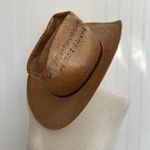 AMERICAN HAT CO. Houston Genuine Hemp Rope Hat Western Cowboy Size 7 1/8 Brown Photo 3