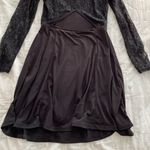 Divided  size 12 black longe sleeve lace dress Photo 8