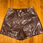 HELLO MOLLY CHAMPAGNE AT MIDNIGHT FAUX LEATHER SET BROWN Size M Photo 4