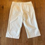 Eileen Fisher  white crop stretch cotton jean size large Photo 8