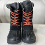 Khombu  Kiara Women's Winter Boots Suede/Leather Black w Sherpa Lining-9 Photo 2