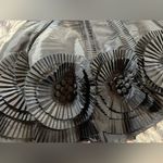 Blue Taffeta strapless 4 Etoile Floral detail fit flare Cocktail Dress Photo 7