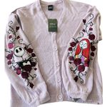 Disney The Nightmare Before Christmas Jack & Sally Sweater Size M NWT Photo 4