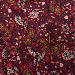 Cupcake and Cashmere Mixed Floral Printed Mini Dress Red Velvet Size 0 Photo 10