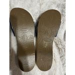 VTG Dr Scholls Sandals Original Wooden Exercise Clog Navy Made in Italy 8 US NEW Blue Photo 6