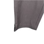 Eileen Fisher Womens Pull On Cotton Stretch Ankle Pants Size M Gray Office Zip Photo 2