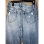 Cello button fly distressed high waisted medium wash jeans size 7 #694 Photo 4