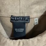 Bagatelle Collection Beige Nude Faux Suede High Rise Stretch Leggings Photo 1