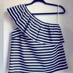 J.Crew One Shoulder Ruffle Top Photo 2