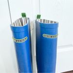 Henri Bendel NWT  Blue Tall Rain Boots - AS IS Photo 1