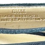 Talbots  Hillary‎ Black Suede Ankle Lace Up PeepToe Pumps Women's Size 6.5 NWOB Photo 3