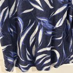  Blue Linen Top Size M US Chicos 1 Photo 9