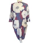 SOU SOU Kyoto Takashima Chijimi Cotton Dress Oversized Floral Print Japan Made Size undefined Photo 1