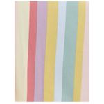 Torrid Pastel Stripes M Challis Off Shoulder Midi Dress Size 2X Pockets Tassels Photo 3