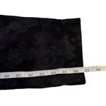 Chico's  Size 1R Brigitte Tonal Floral Slim Ankle Pants Size 8 Black Stretch Punk Photo 10