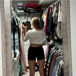 Varsity Spandex Back Shorts Small Photo 5