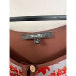 Miss Me  Lightweight Floral Paisley Patterned Long Sleeve Dress Photo 3