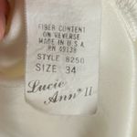 Vintage Lucie Ann II Satin Camisole – Size 34 (XS/S) White Photo 7