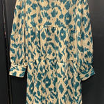 SheIn ‎ Mini Dress V-Neck Long Sleeve Casual Print L NWOT Photo 0