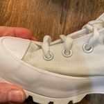 Converse  Chuck Taylor All Star Size 8 Lugged Sole All White 565902C Hi Top Shoes Photo 5