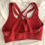 Lululemon red sports bra size 4 Photo 0