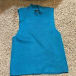 Blue Blush  turquoise sweater top Photo 0