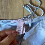 Victoria's Secret  Sky Blue Satin Pajama Set Photo 1