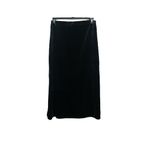 Splendid Lia Velvet Midi Skirt Size XL Festive A Line Side Slit Feminine Photo 1