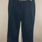 Dockers  Curvy Size 10 Flat Front Chino Capri Pants Teacher Work Business Summer Photo 0