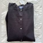 Lands' End NWT:  Black cardigan Photo 10